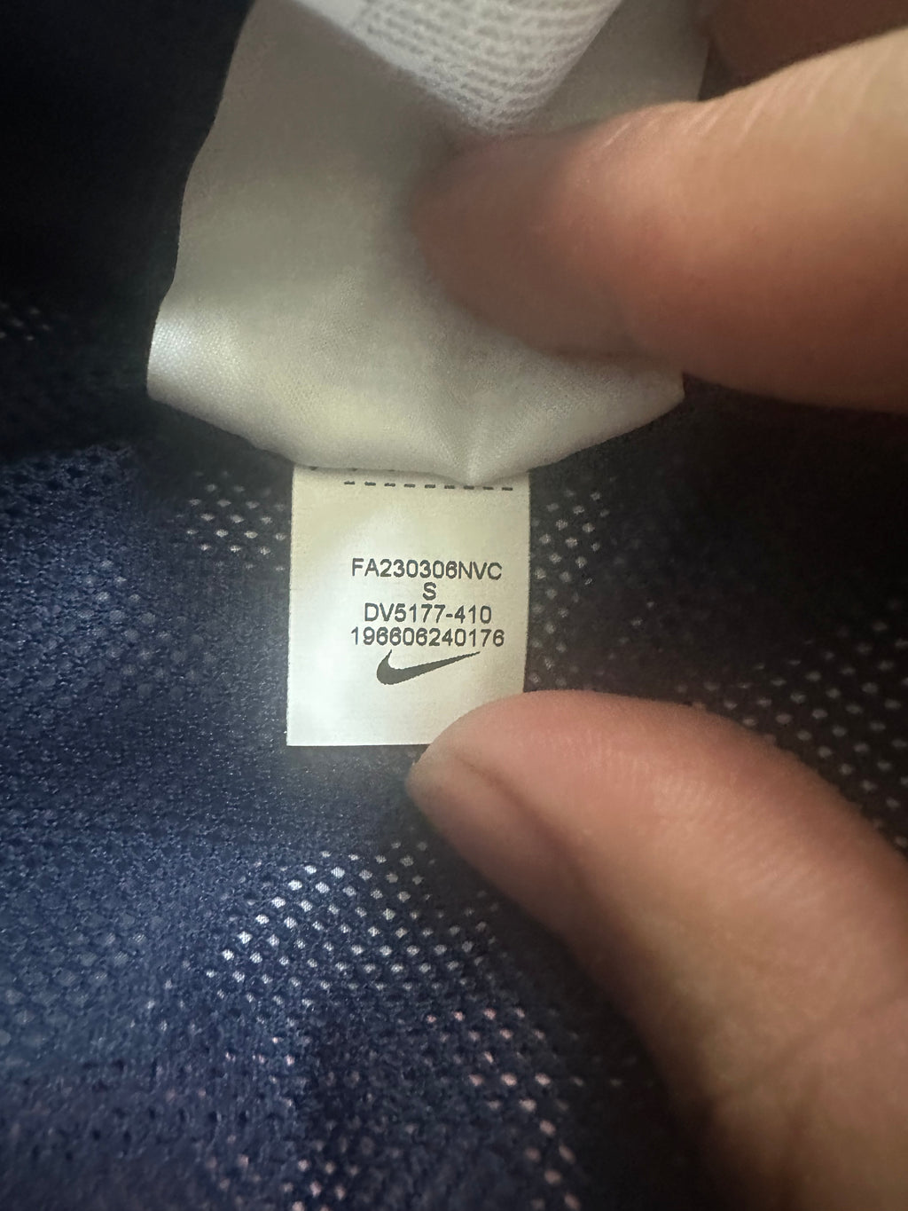 PSG 2023 Navy Full Zip Jacket (S)