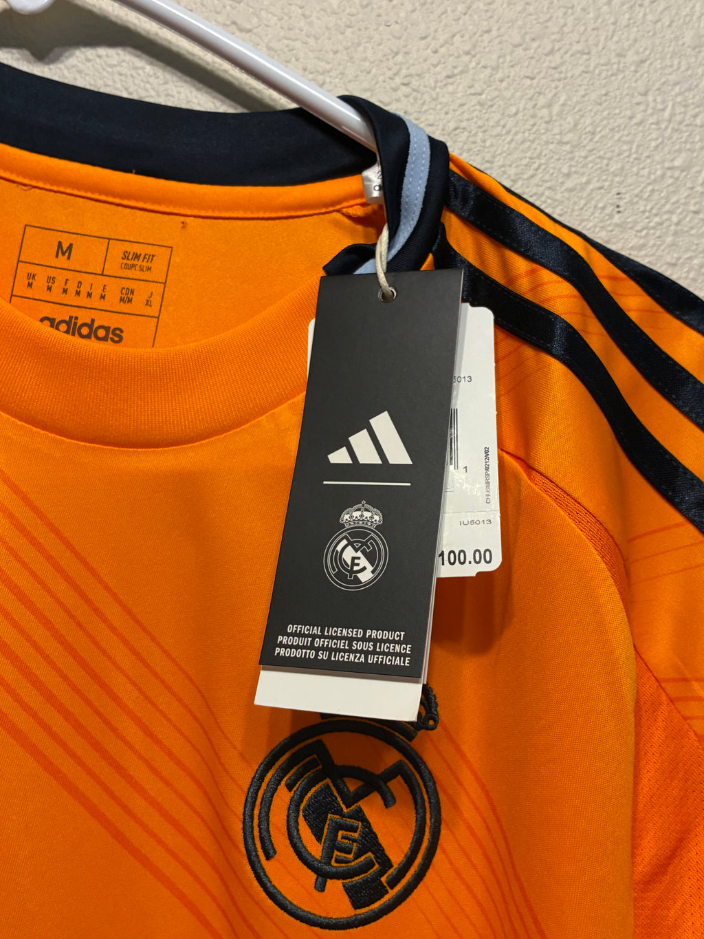 Real Madrid 2024-25 Away Jersey (M)