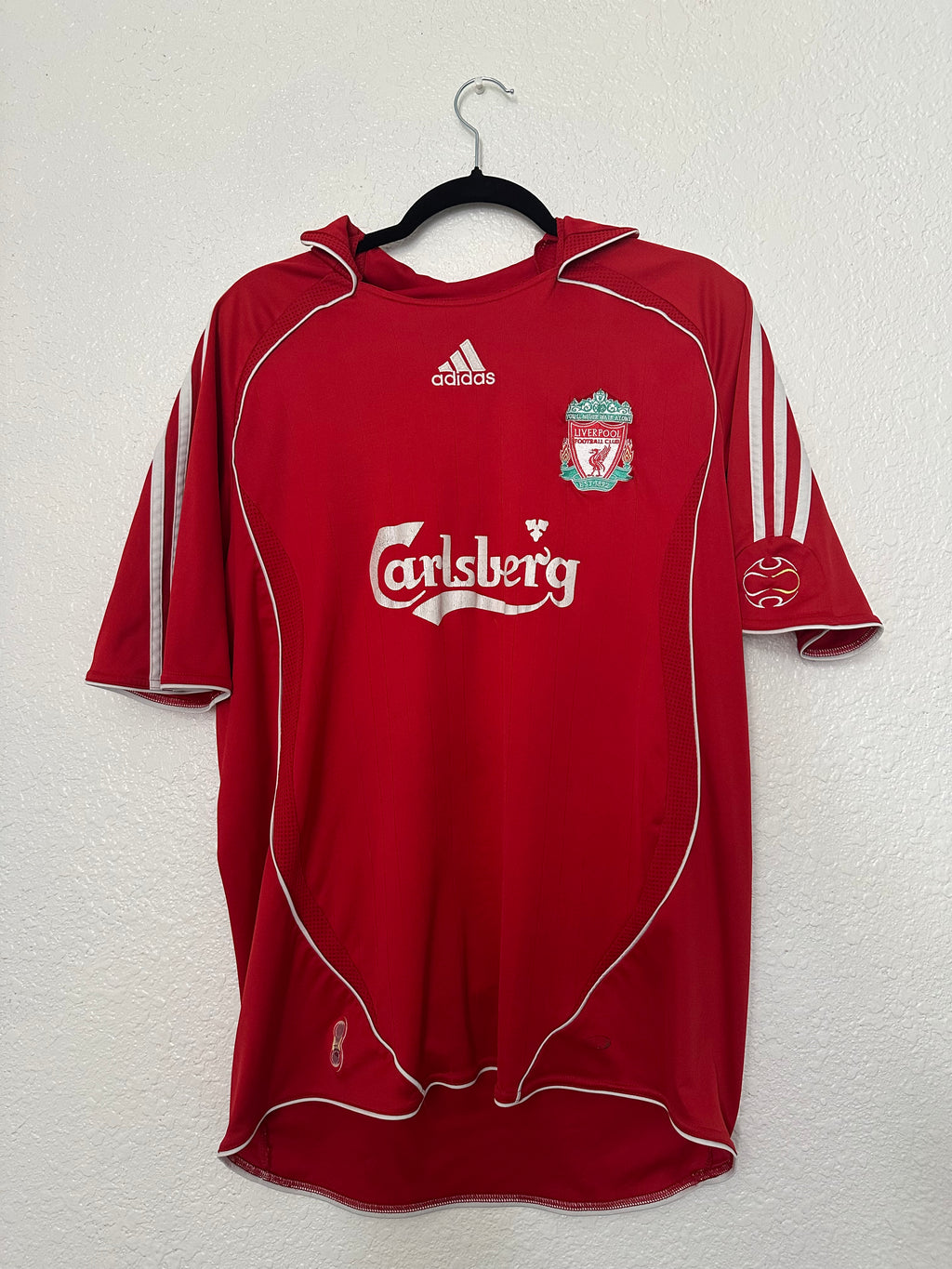 Liverpool 2007-2008 Home Jersey (L)