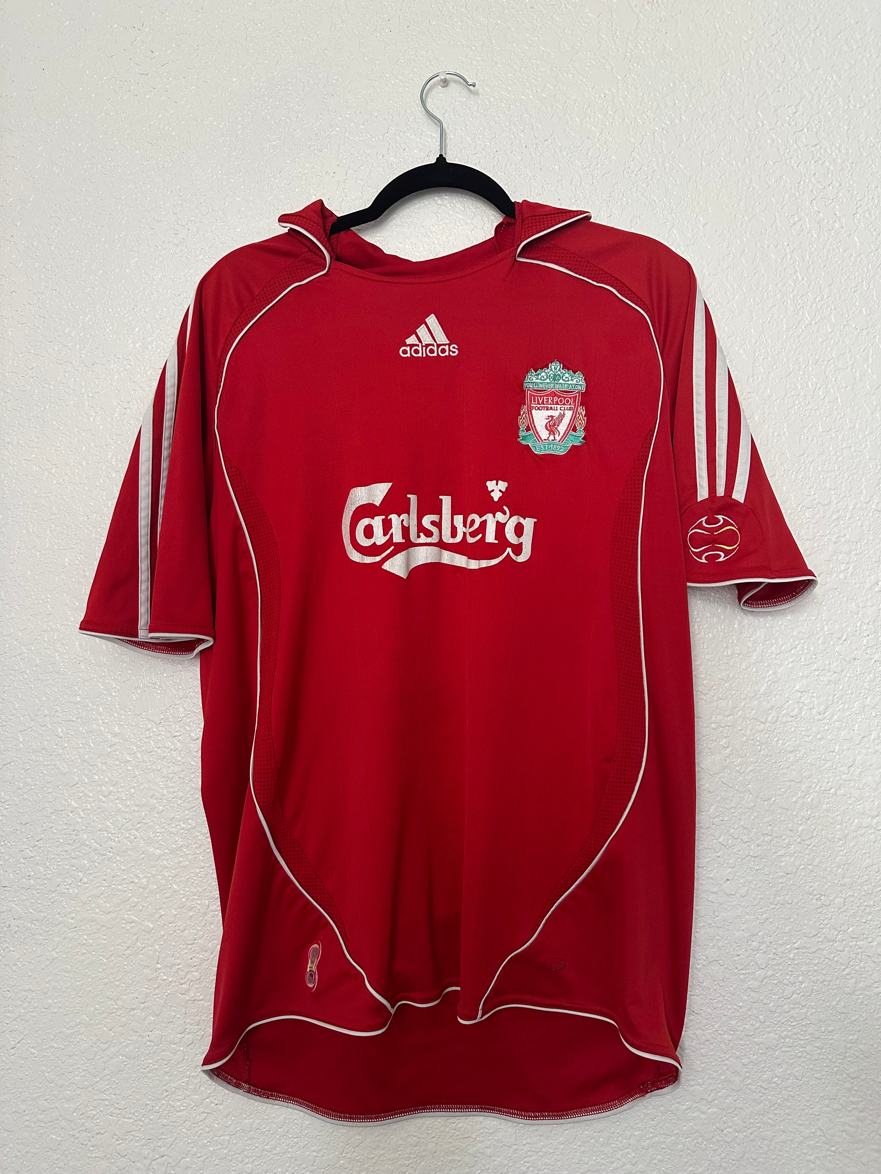 Liverpool 2007-2008 Home Jersey (L)