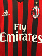 AC Milan 2016-17 Home Jersey (S)
