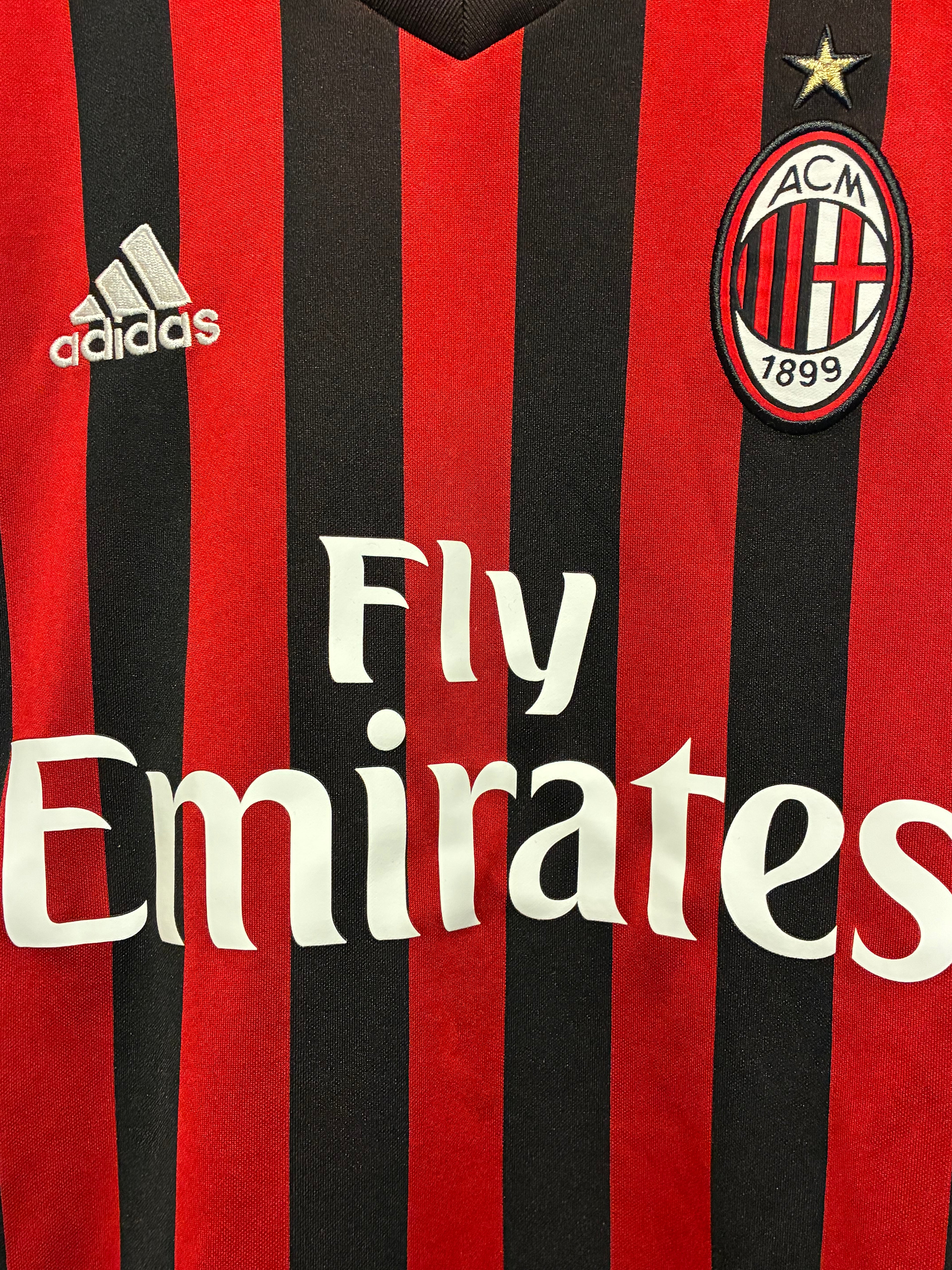 AC Milan 2016-17 Home Jersey (S)