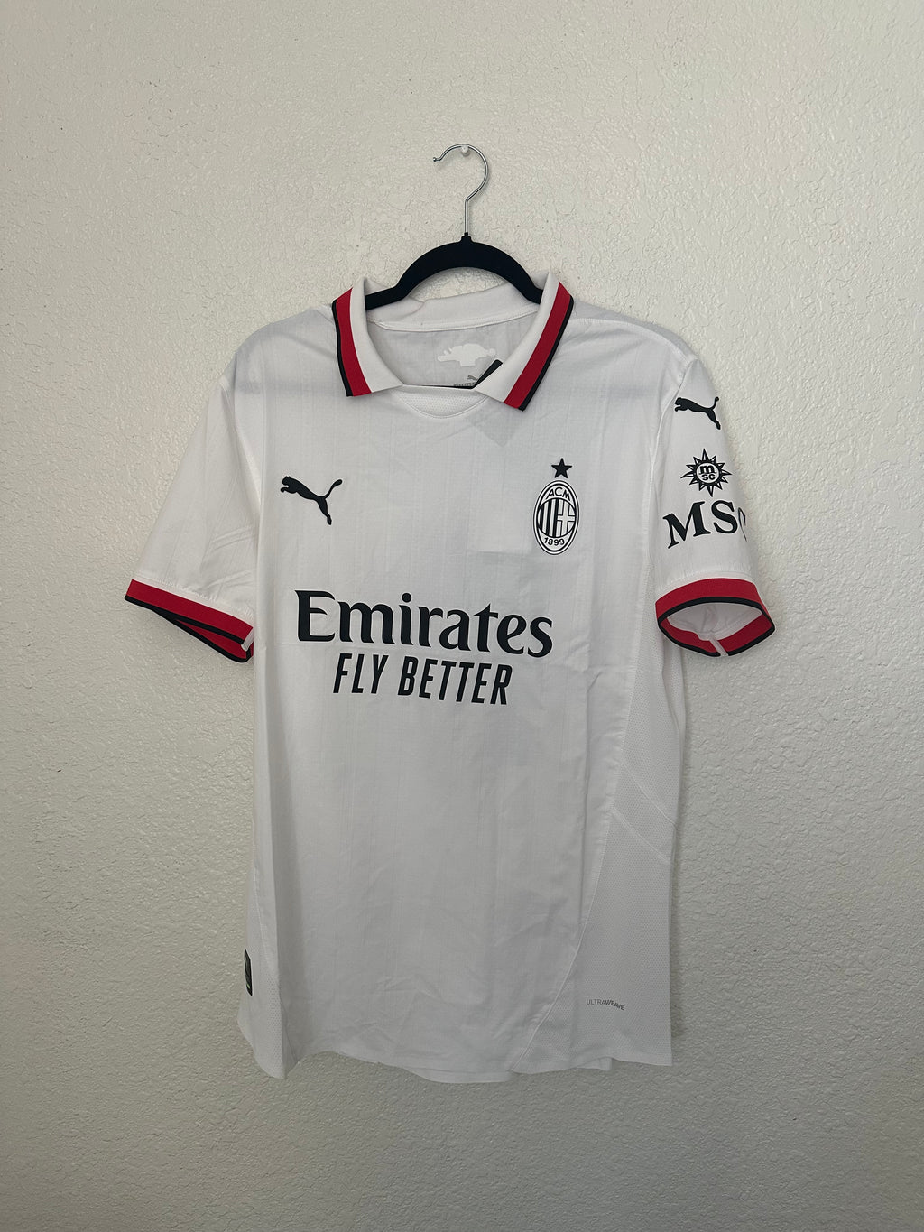 AC Milan 2024-2025 'Christian Pulisic' Away Jersey Authentic (L)