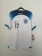 England 2022 Home 'Bukayo Saka ' Jersey (L)