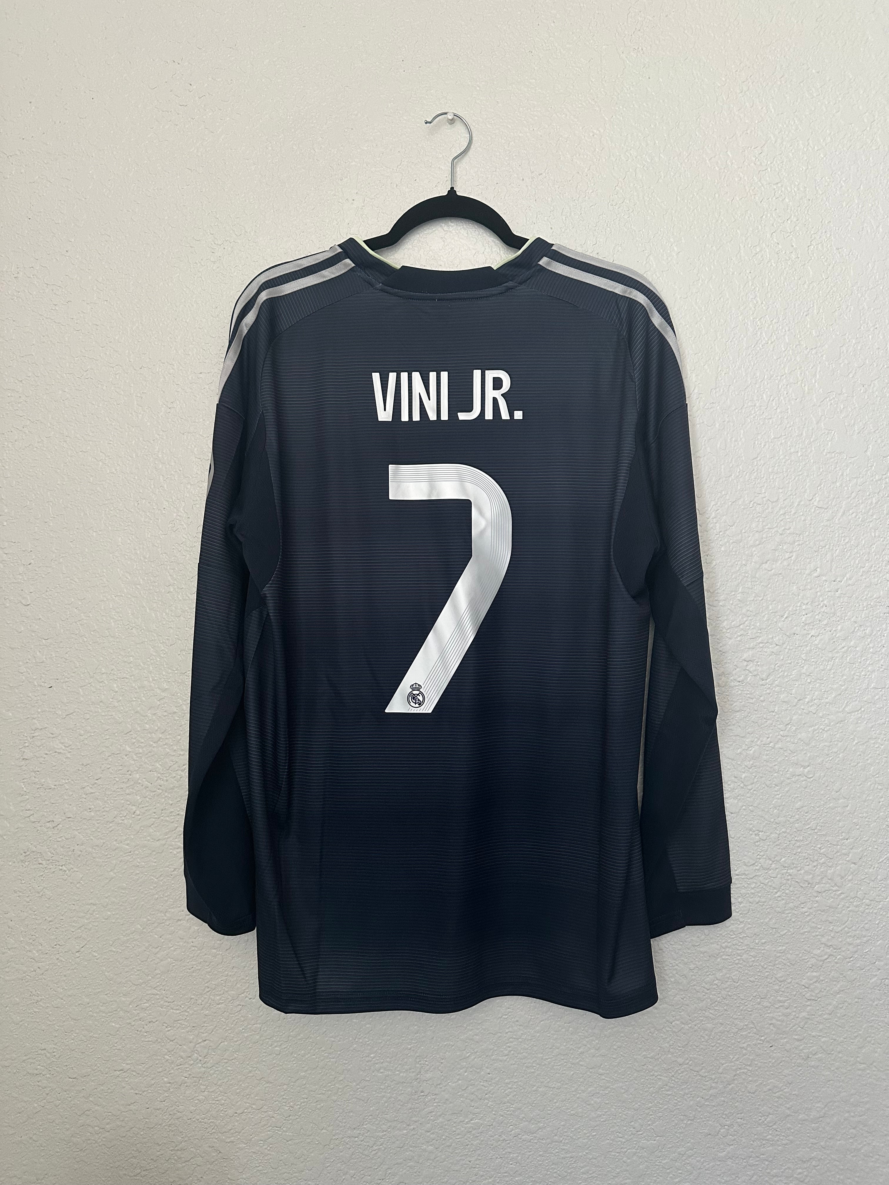 Real Madrid 'Vini Jr' 2025-2026 Away L/S Jersey (L)