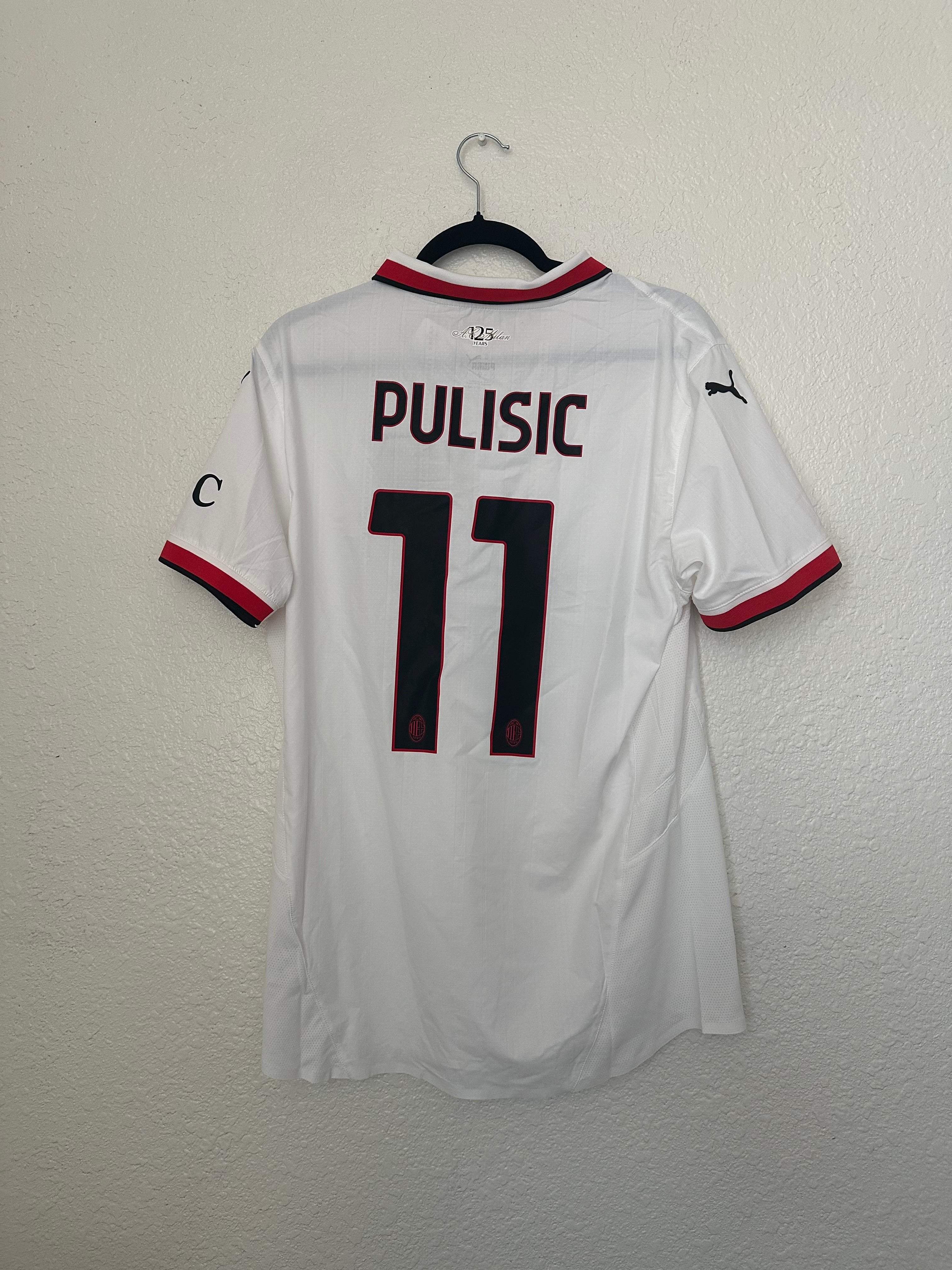 AC Milan 2024-2025 'Christian Pulisic' Away Jersey Authentic (L)
