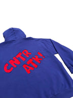Purple Arsenal Gunners Inspired Streetwear Hoodie Jersey Custom Sewn Back