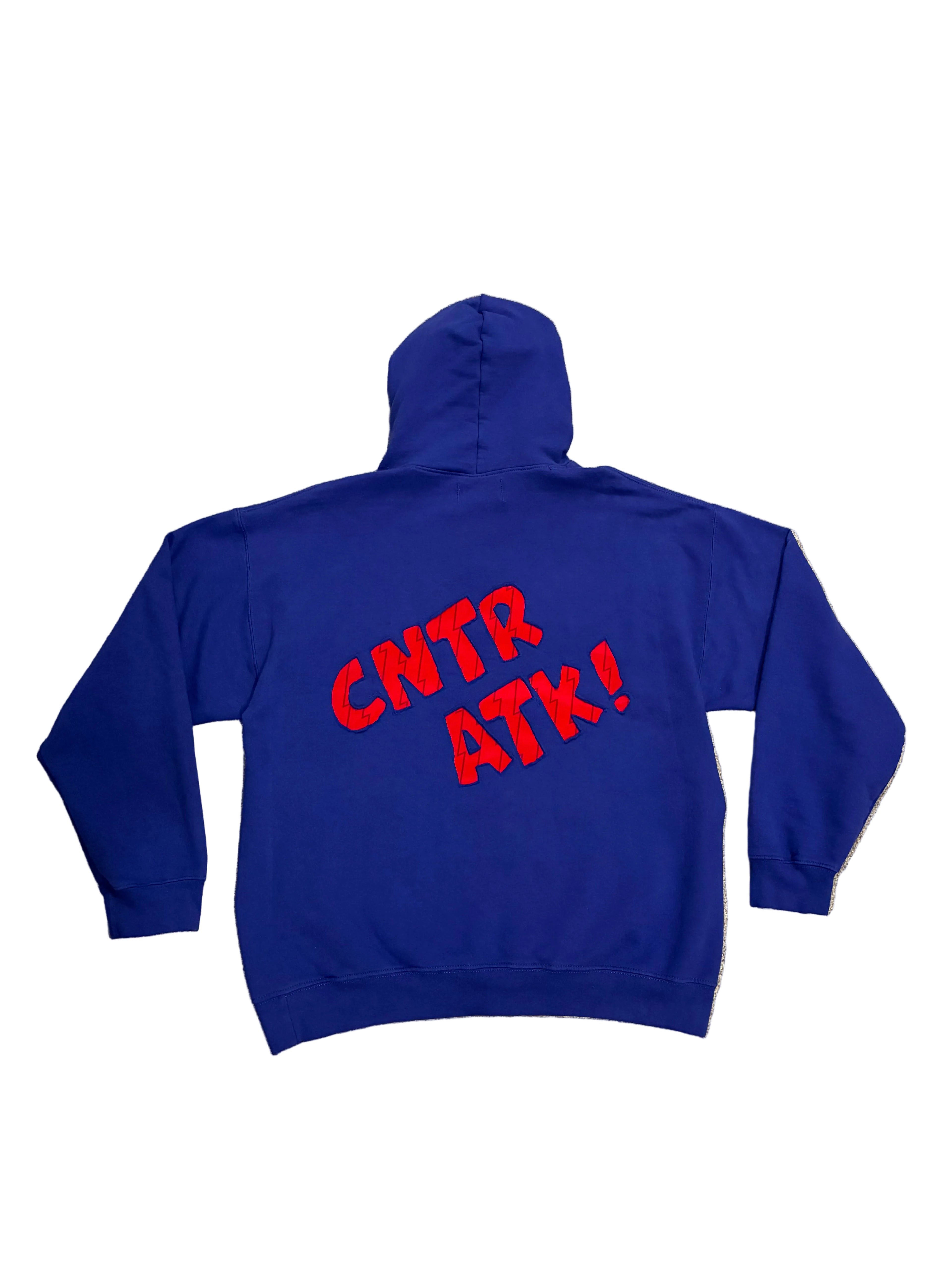 Purple Arsenal Gunners Inspired Streetwear Hoodie Jersey Custom Sewn