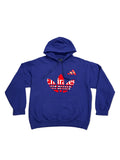Purple Arsenal Gunners Inspired Streetwear Hoodie Jersey Custom Sewn
