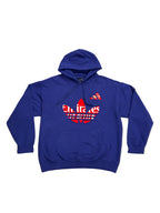 Purple Arsenal Gunners Inspired Streetwear Hoodie Jersey Custom Sewn