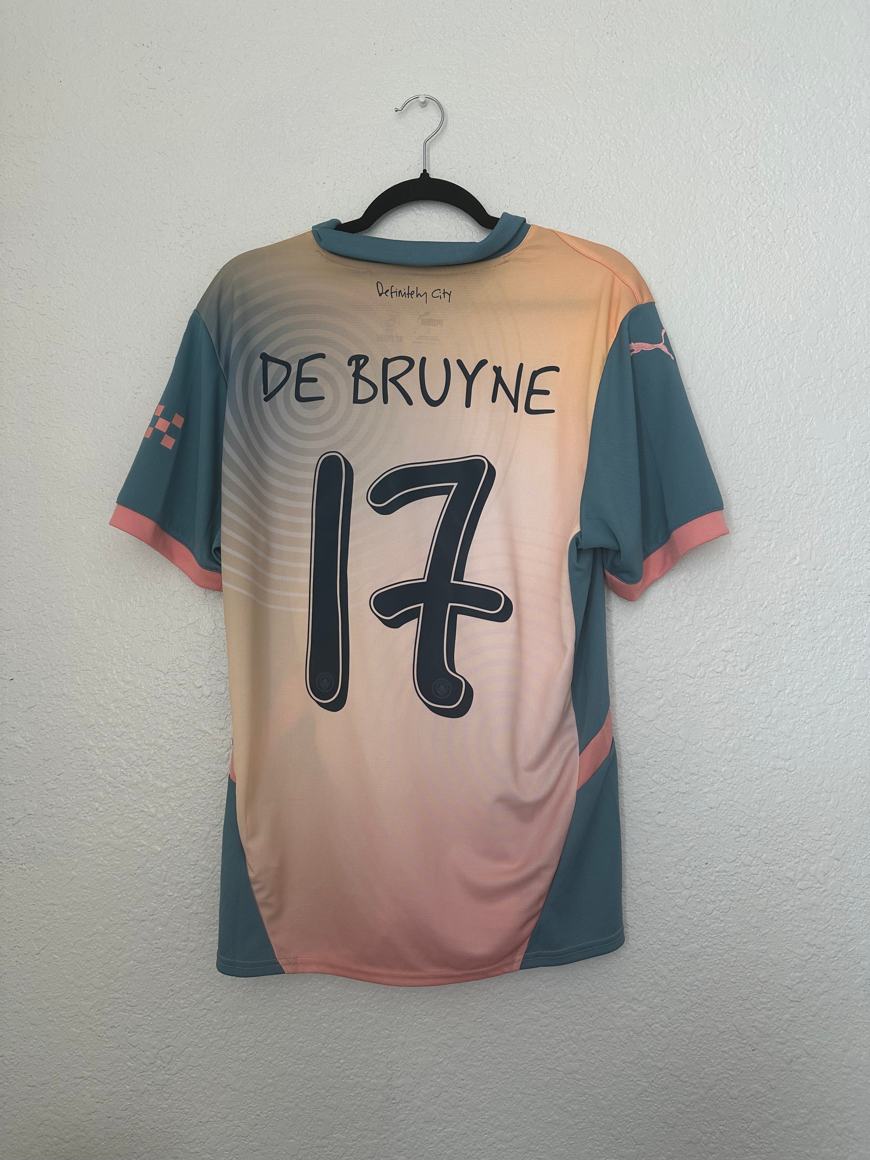 Manchester City 2024-2025 'Kevin De Bruyne' Fourth Jersey (L)