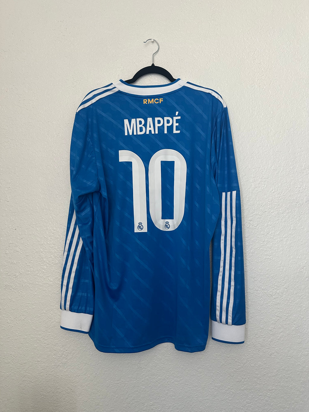 Real Madrid 2025-2026 'Kylian Mbappe' Third L/S Jersey (XL)
