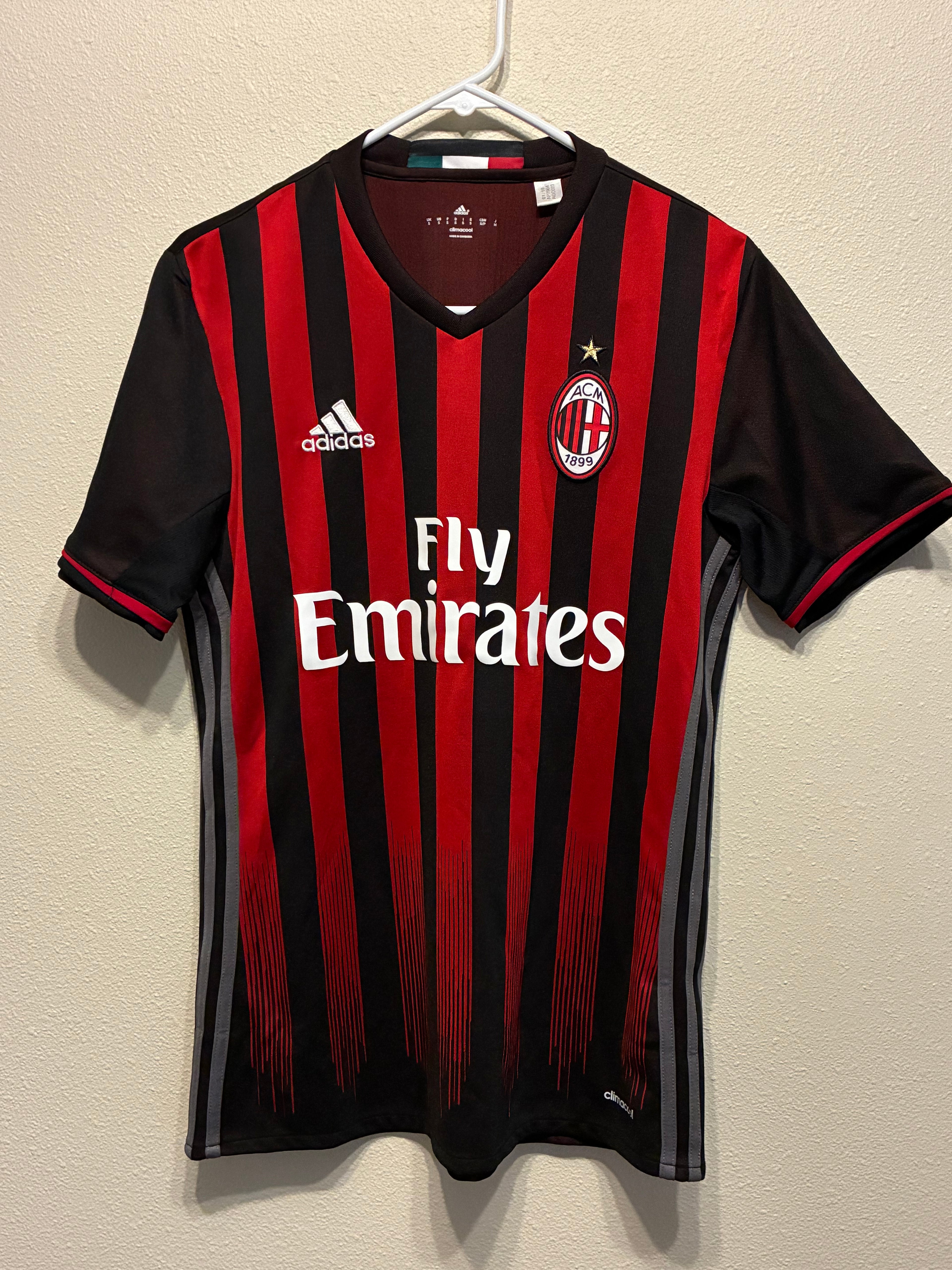 AC Milan 2016-17 Home Jersey (S)