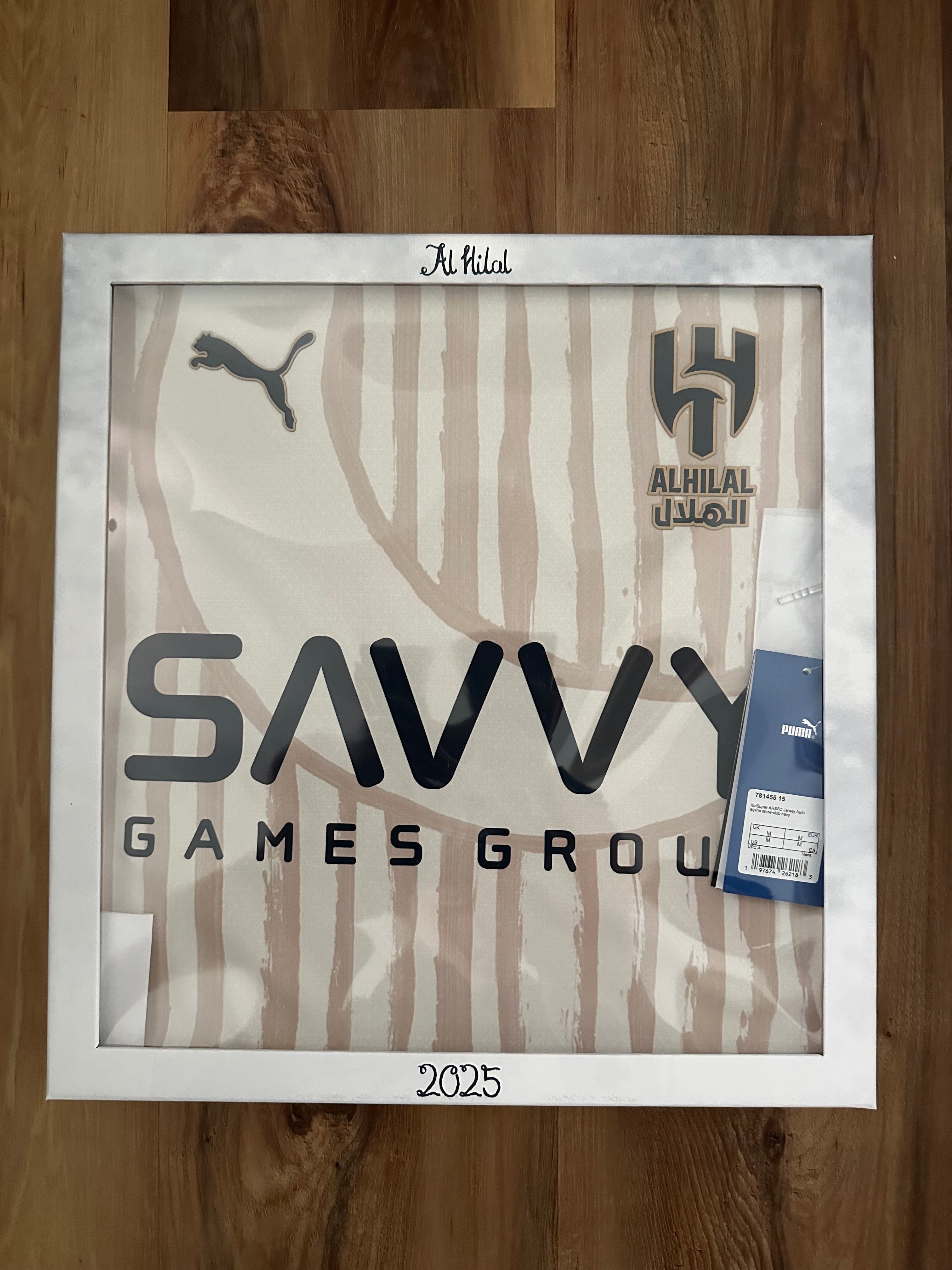 Al Hilal x KidSuper CWC 2025 Away AUTHENTIC Jersey (M)