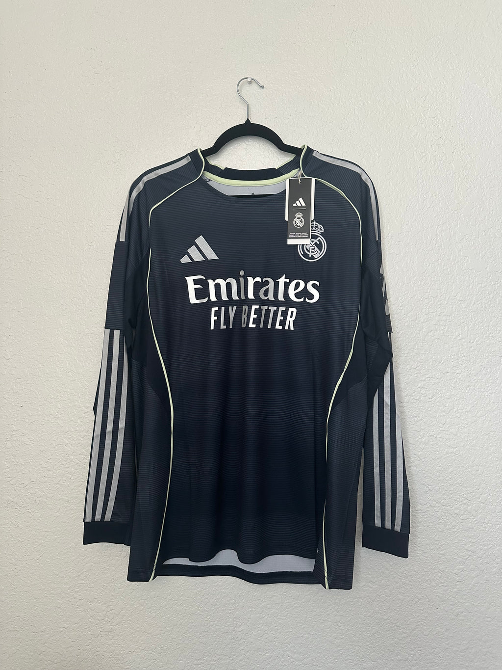 Real Madrid 'Vini Jr' 2025-2026 Away L/S Jersey (L)