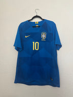 Brazil 2018 Away 'Neymar Jr' Jersey (XL)