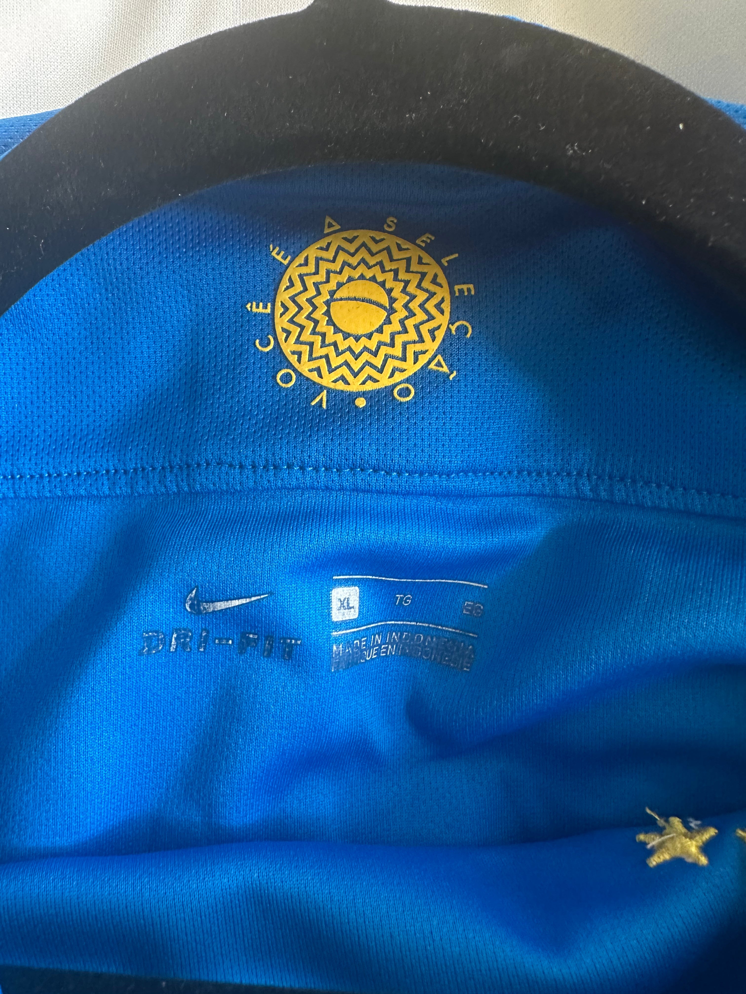 Brazil 2018 Away 'Neymar Jr' Jersey (XL)
