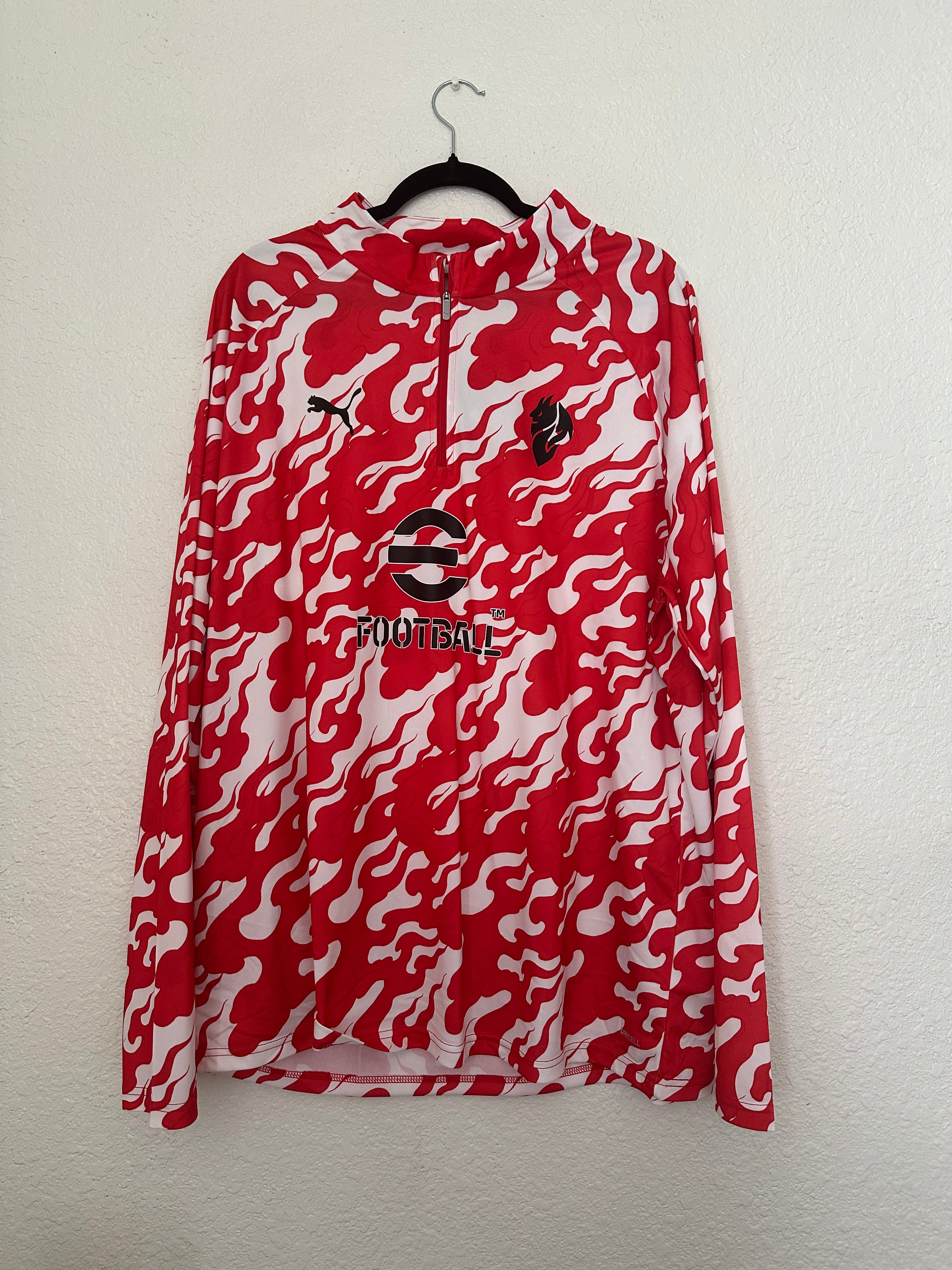 AC Milan 2025-2026 1/4 Zip Training (XXL)