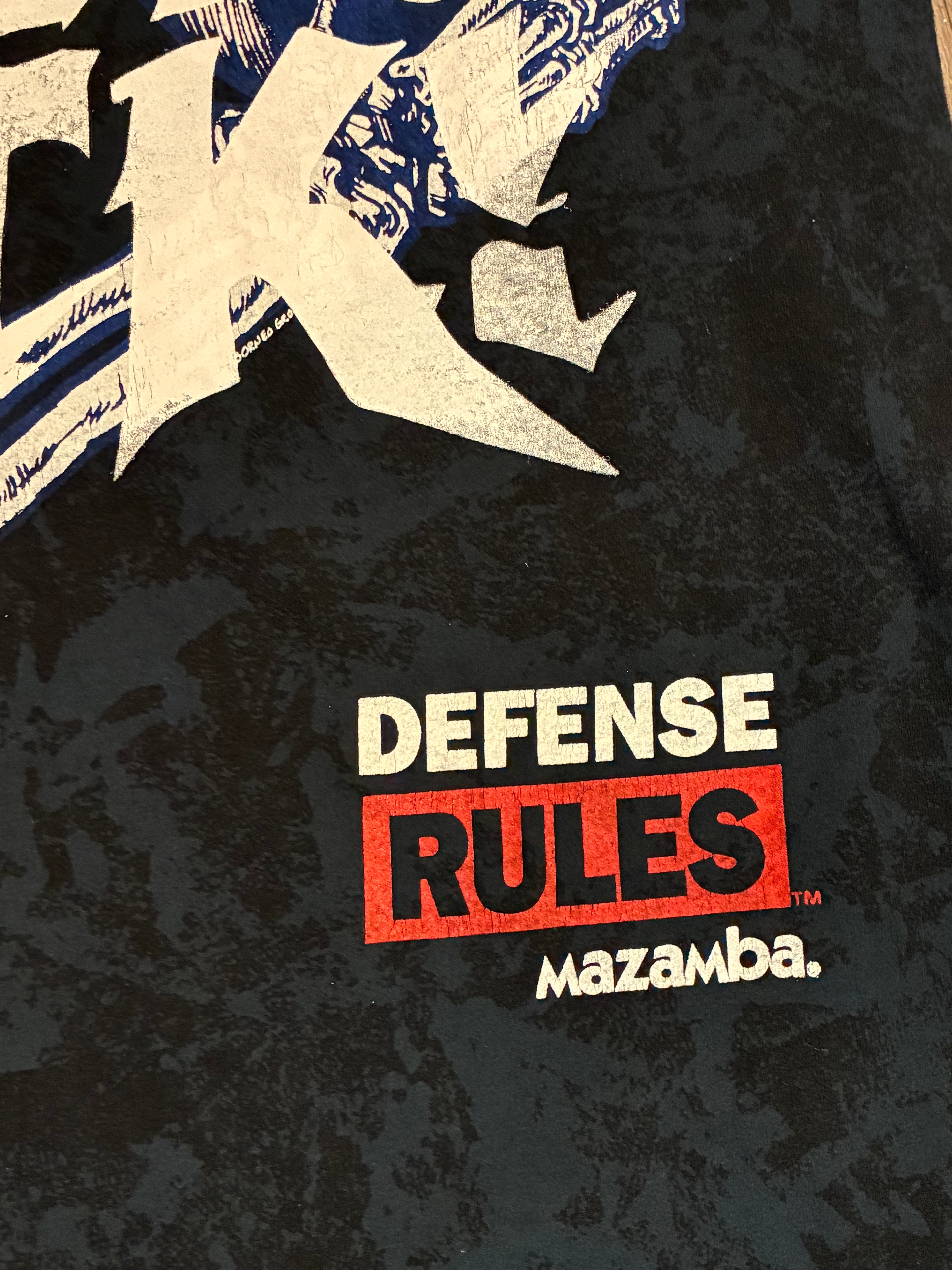 Mazamba "Defense Rules" Vintage T Shirt (L)
