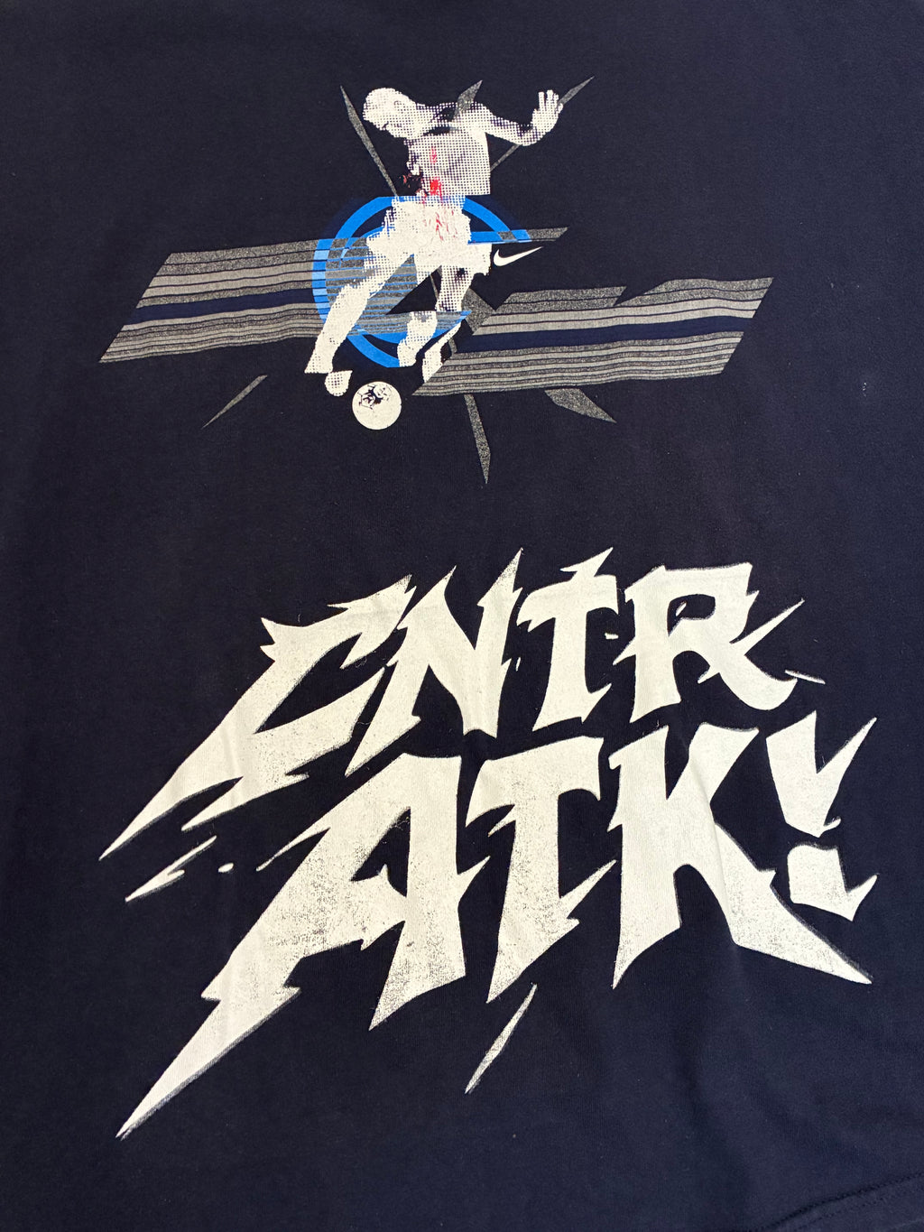 Nike "Y2K Soccer Player" Vintage T Shirt (XL)
