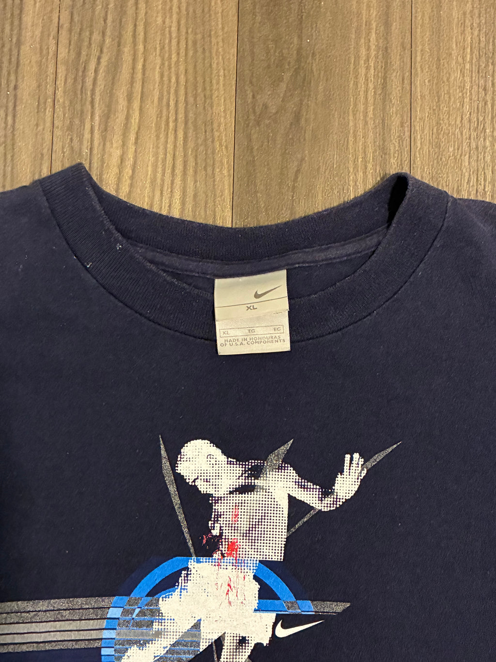 Nike "Y2K Soccer Player" Vintage T Shirt (XL)