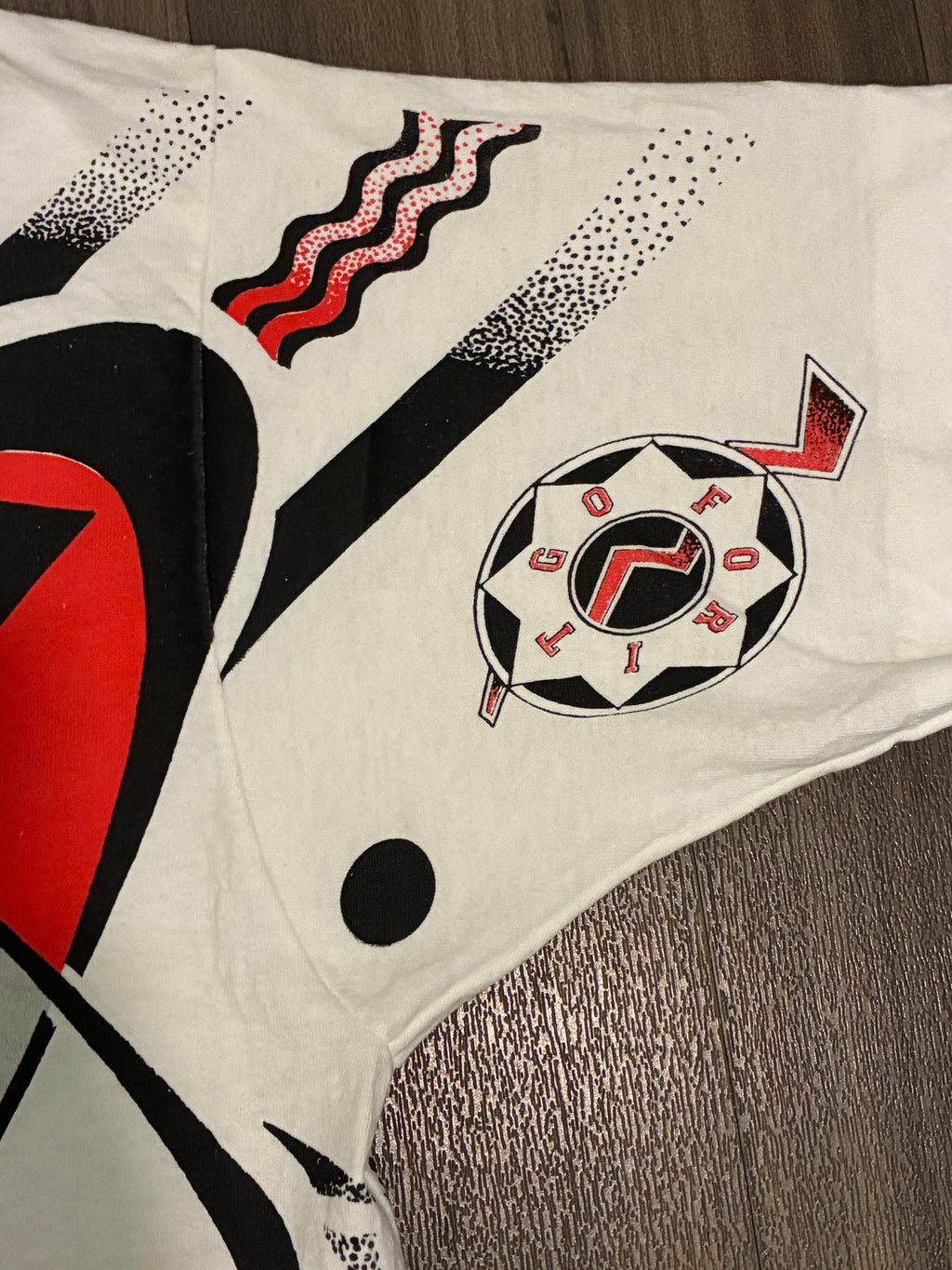 Football "World Tour" Vintage T Shirt (XL)