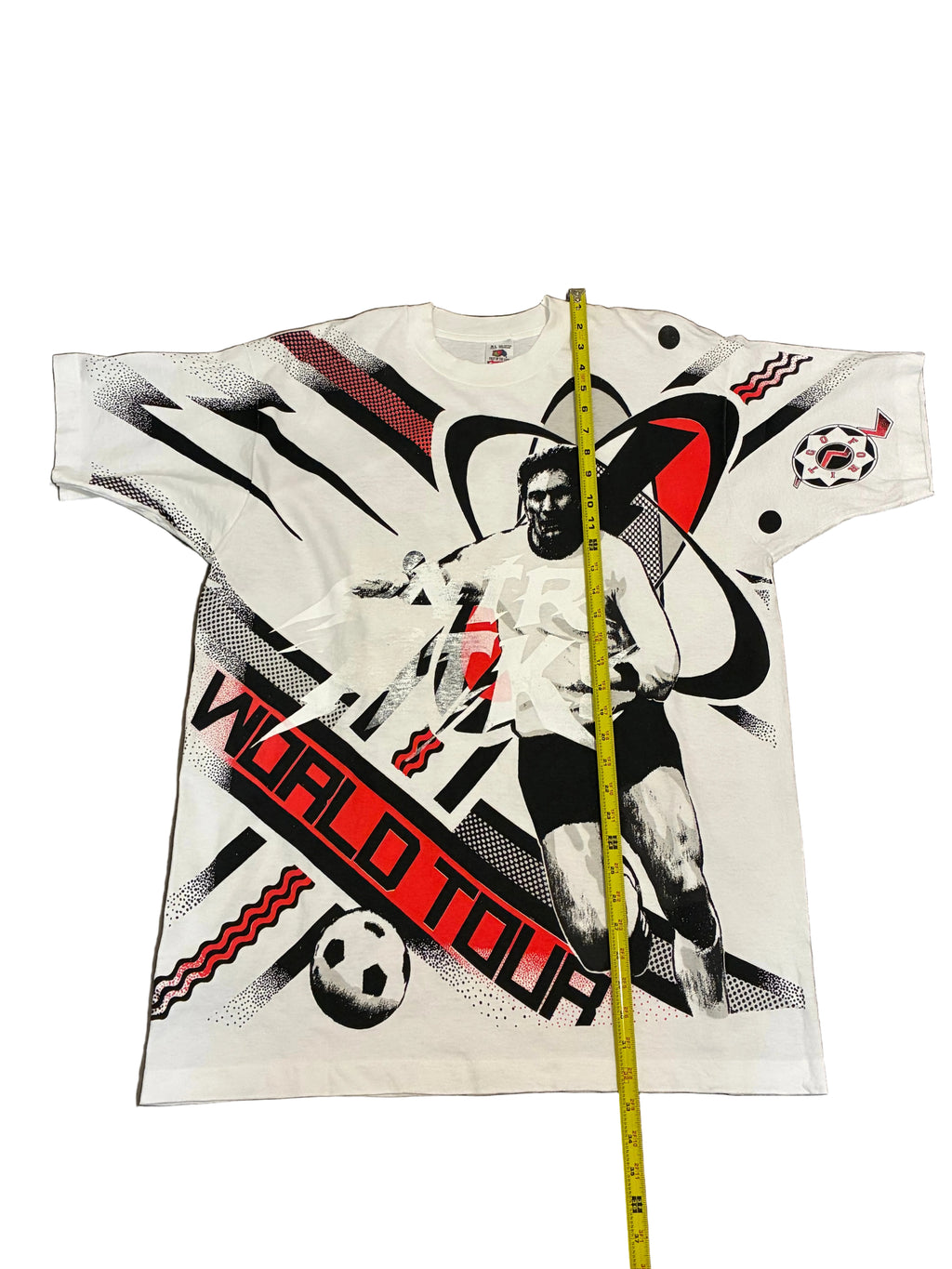 Football "World Tour" Vintage T Shirt (XL)
