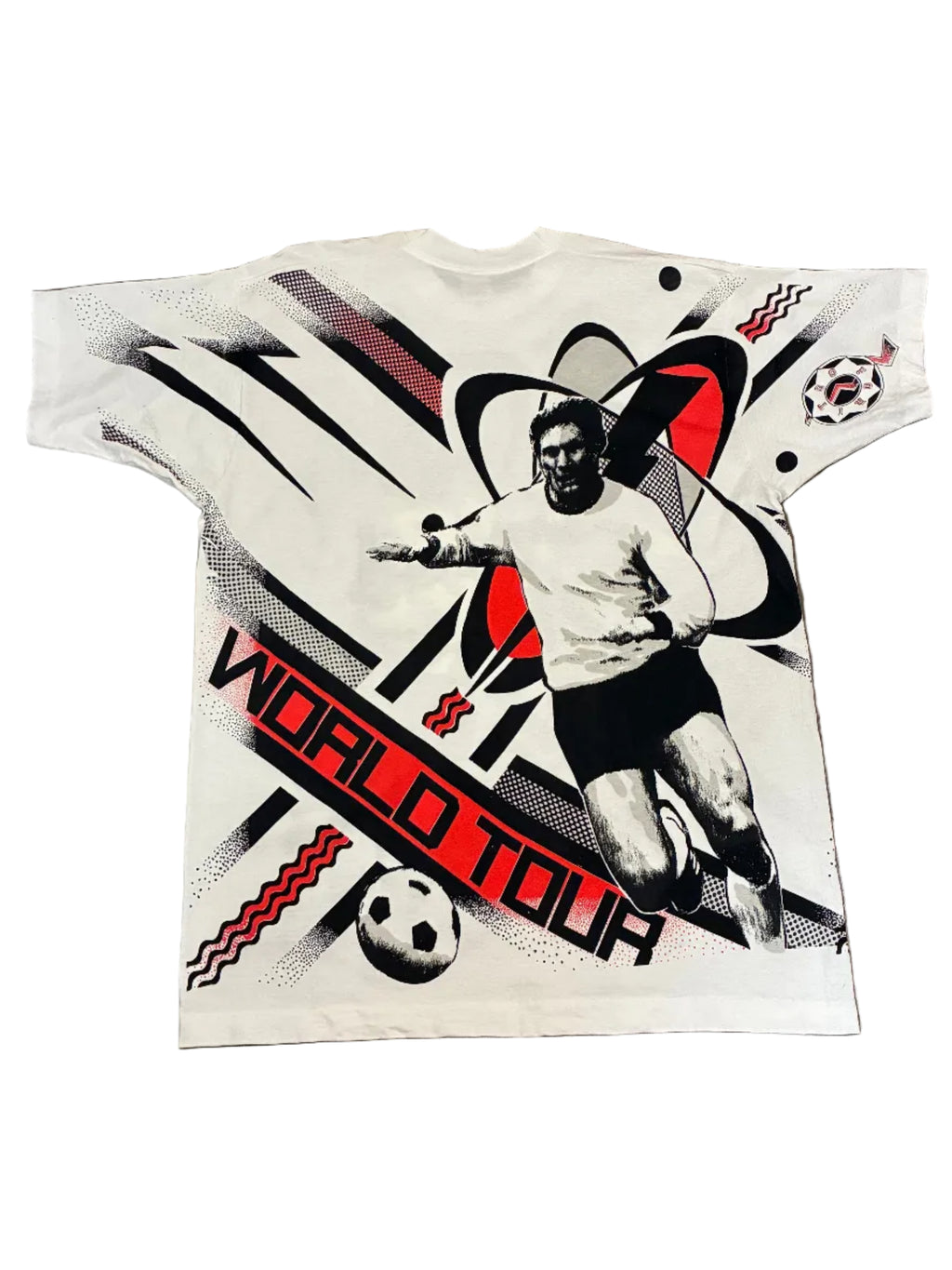 Football "World Tour" Vintage T Shirt (XL)