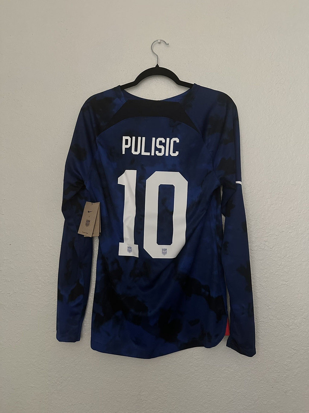 USMNT 2022 'Pulisic' Away L/S Jersey (M)